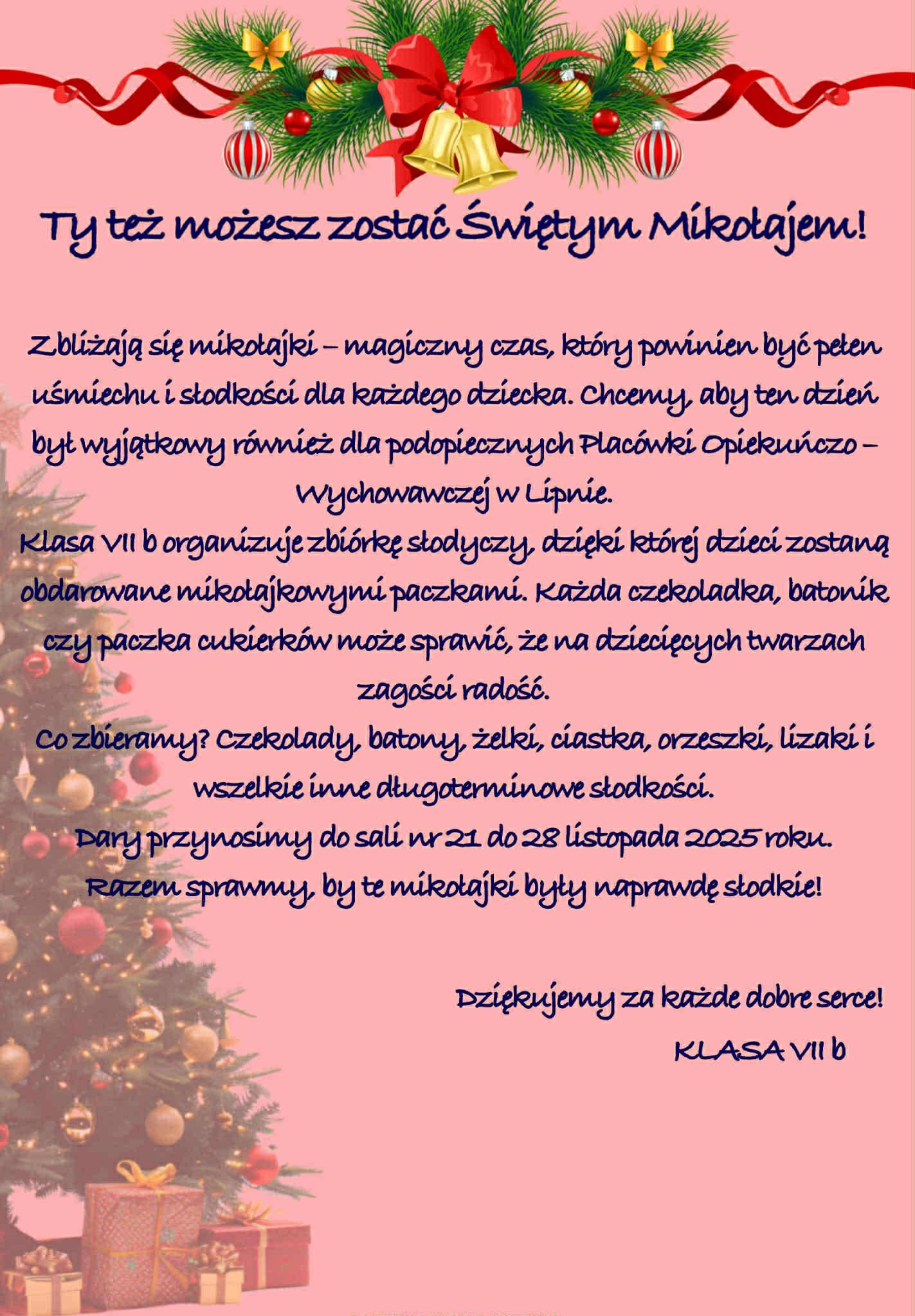 Prosimy o wsparcie dla Placówki Opiekuńczo-Wychowawczej w Lipnie